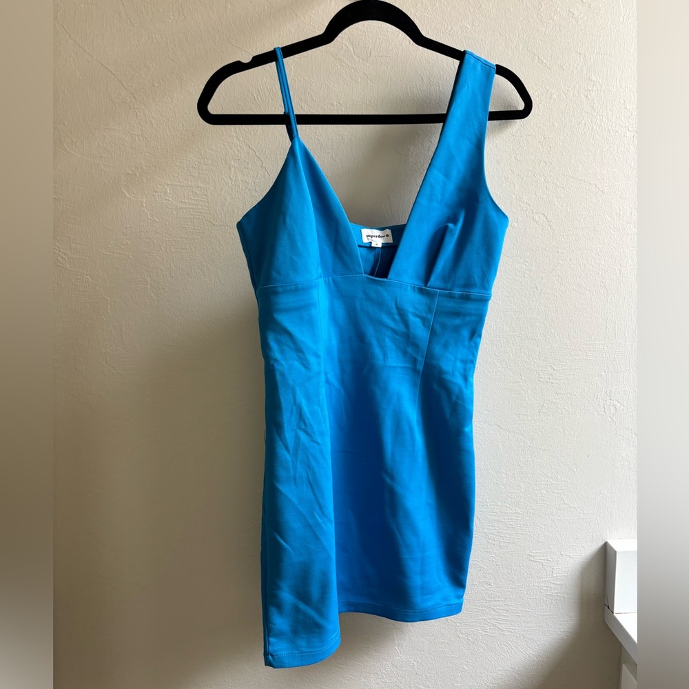 Revolve Blue Superdown mini Dress